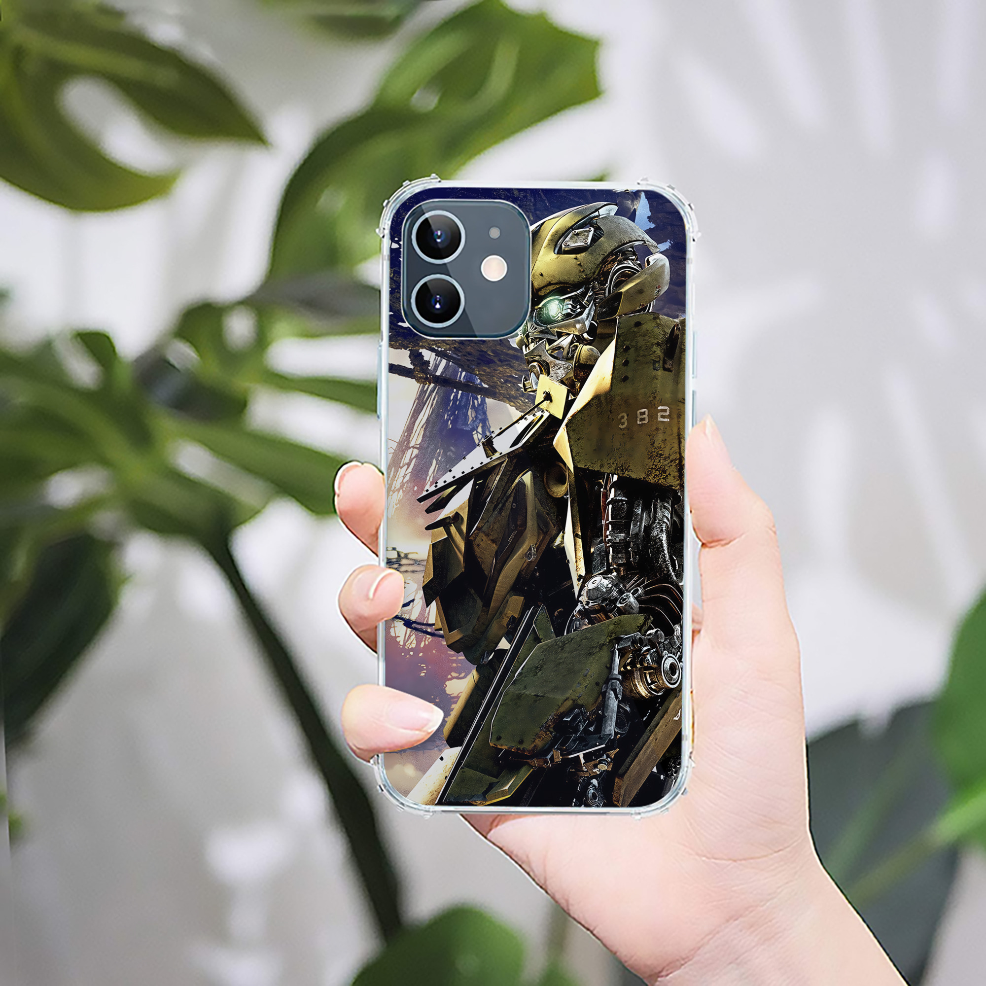 （画像用） Transformers トランスフォーマー 【iPhone 12シリーズ対応】透明スマホケース（クリアソフトケース）